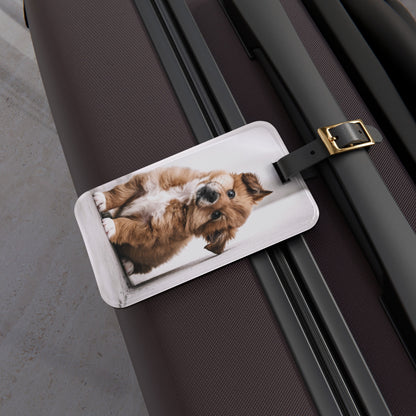 Tilted on One Side - Luggage Tag