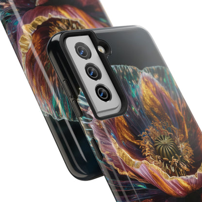 Ethereal Poppy Glow - Tough Phone Cases