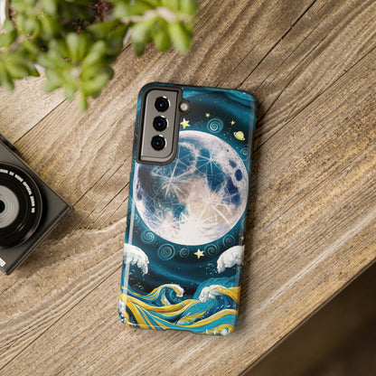 Full Moon Serenity - Tough Phone Cases