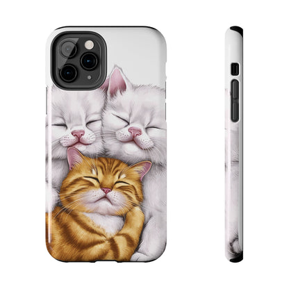 Cat Nap Trio - Tough Phone Cases