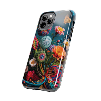 Botanical Sewing Whimsy - Tough Phone Cases