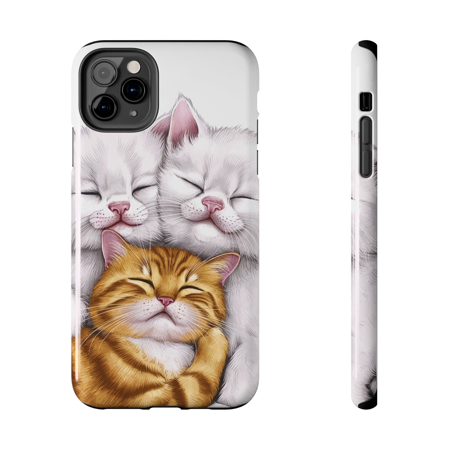 Cat Nap Trio - Tough Phone Cases