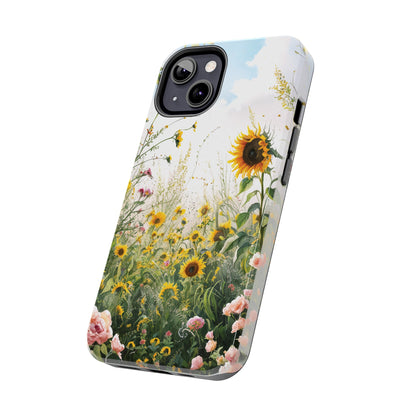 Skyward Sunflower - Tough Phone Cases