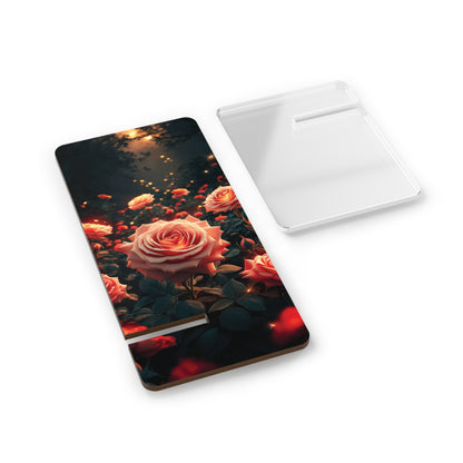 Evening Rose Glow - Display Stand for Smartphones