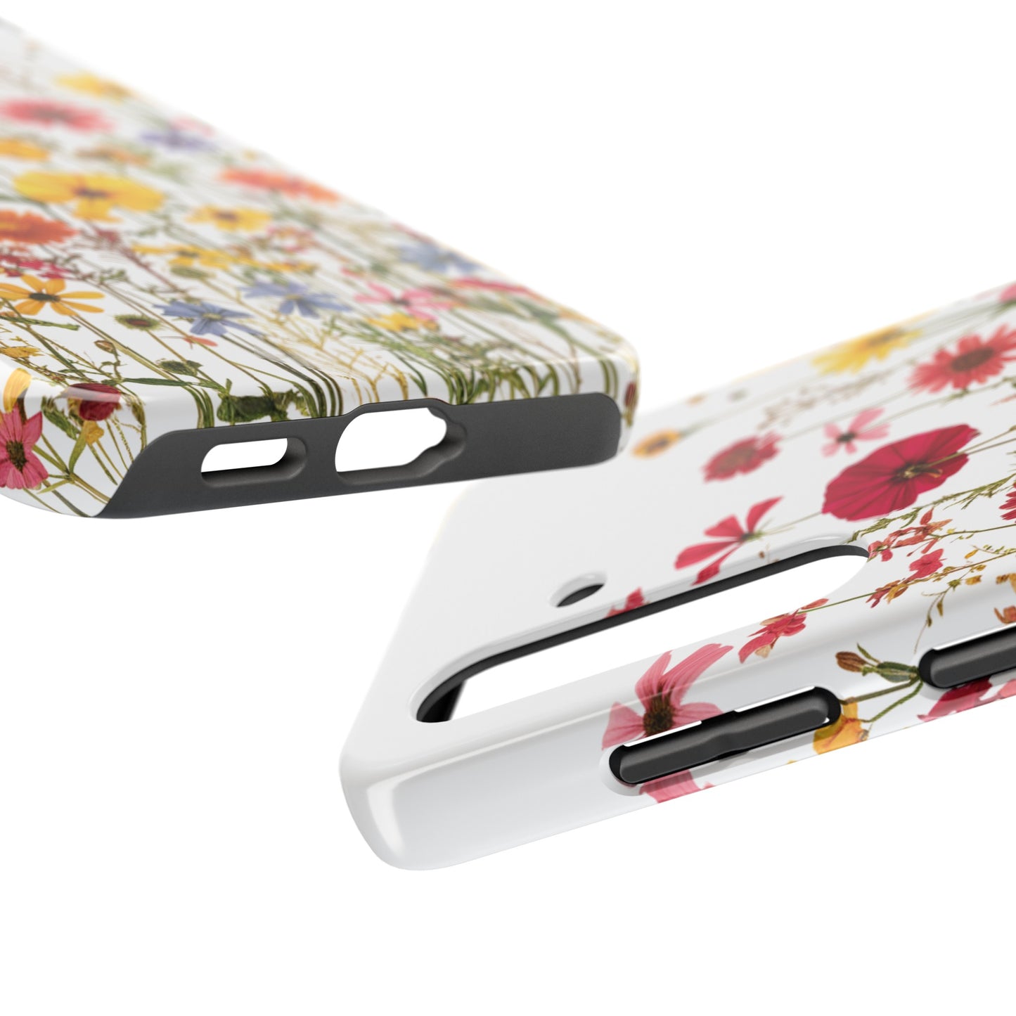 Row of Blooms - Tough Phone Cases