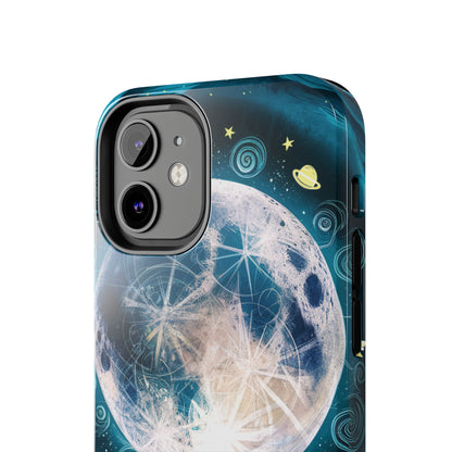 Full Moon Serenity - Tough Phone Cases