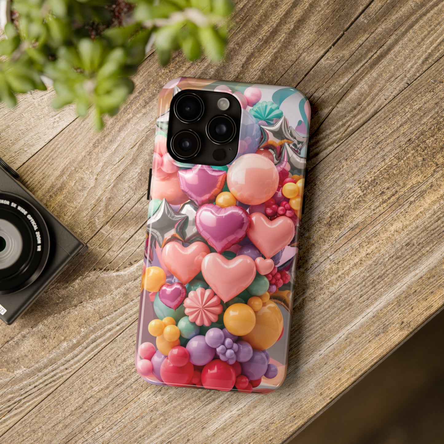 Pastel Dreams: Array of Balloons - Tough Phone Cases