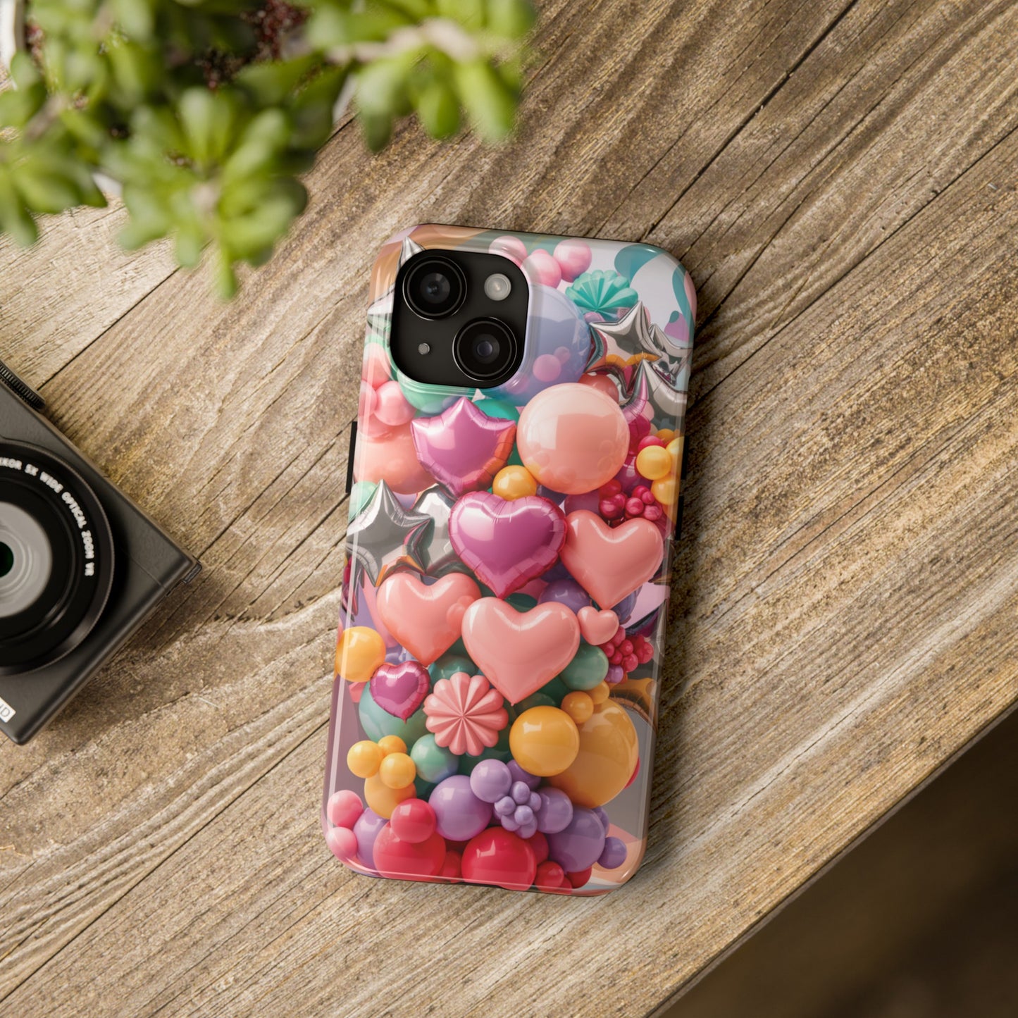 Pastel Dreams: Array of Balloons - Tough Phone Cases