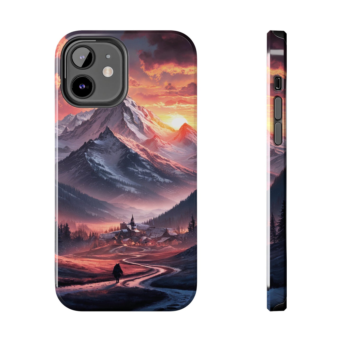 Vistas of Mountains - Tough Phone Cases