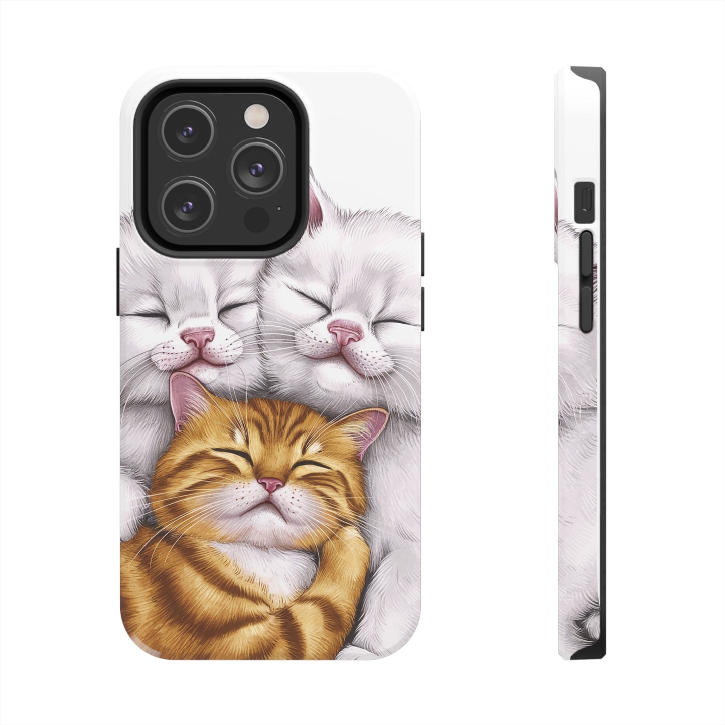 Cat Nap Trio - Tough Phone Cases