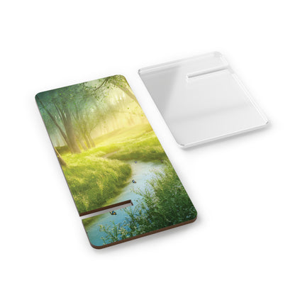 Tranquil Riverview - Display Stand for Smartphones