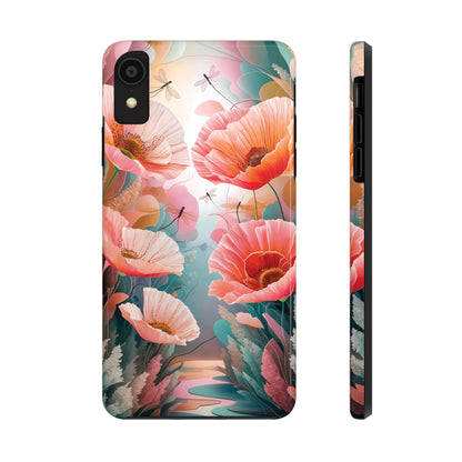 Whimsical Wings and Petal Whispers - Tough Phone Cases