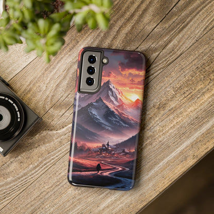 Vistas of Mountains - Tough Phone Cases