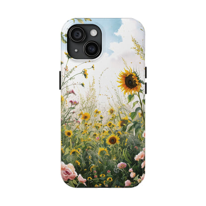 Skyward Sunflower - Tough Phone Cases