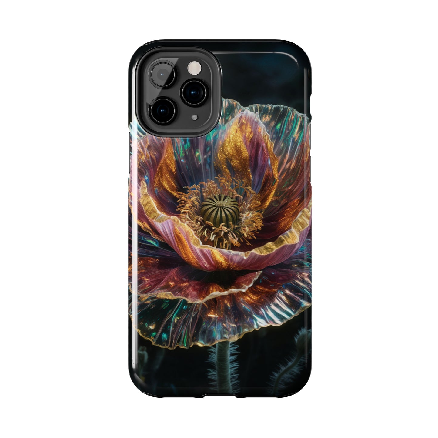 Ethereal Poppy Glow - Tough Phone Cases