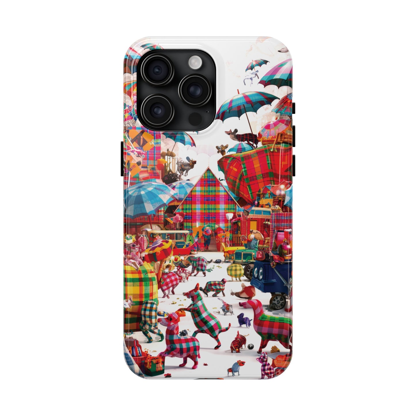 Plaid Oddities - Tough Phone Cases