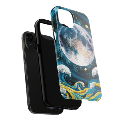 Full Moon Serenity - Tough Phone Cases