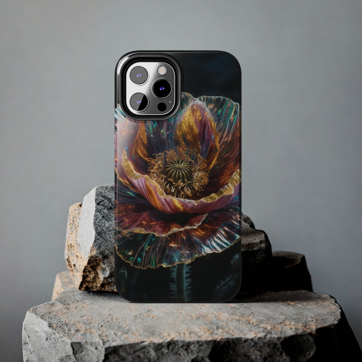 Ethereal Poppy Glow - Tough Phone Cases