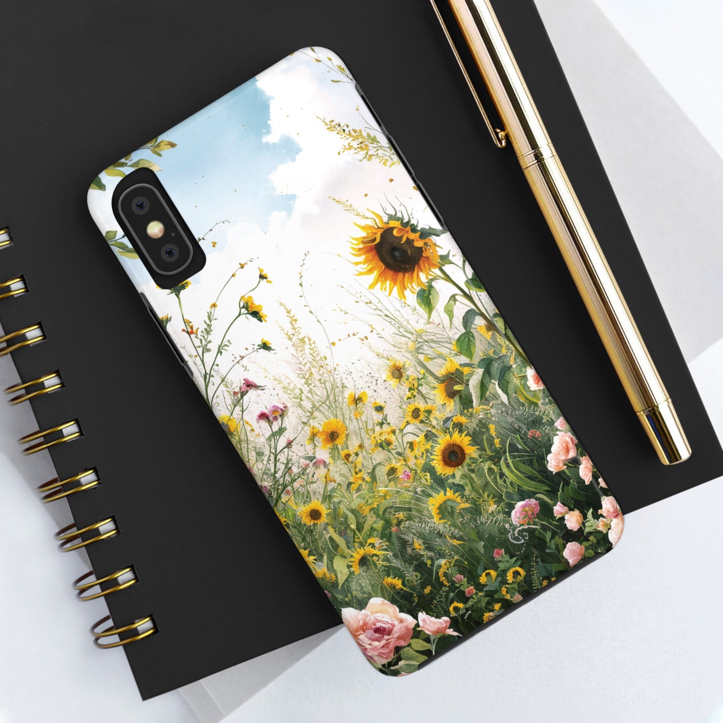 Skyward Sunflower - Tough Phone Cases