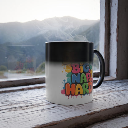 Dream Big Nap Hard - Color Morphing Mug, 11oz