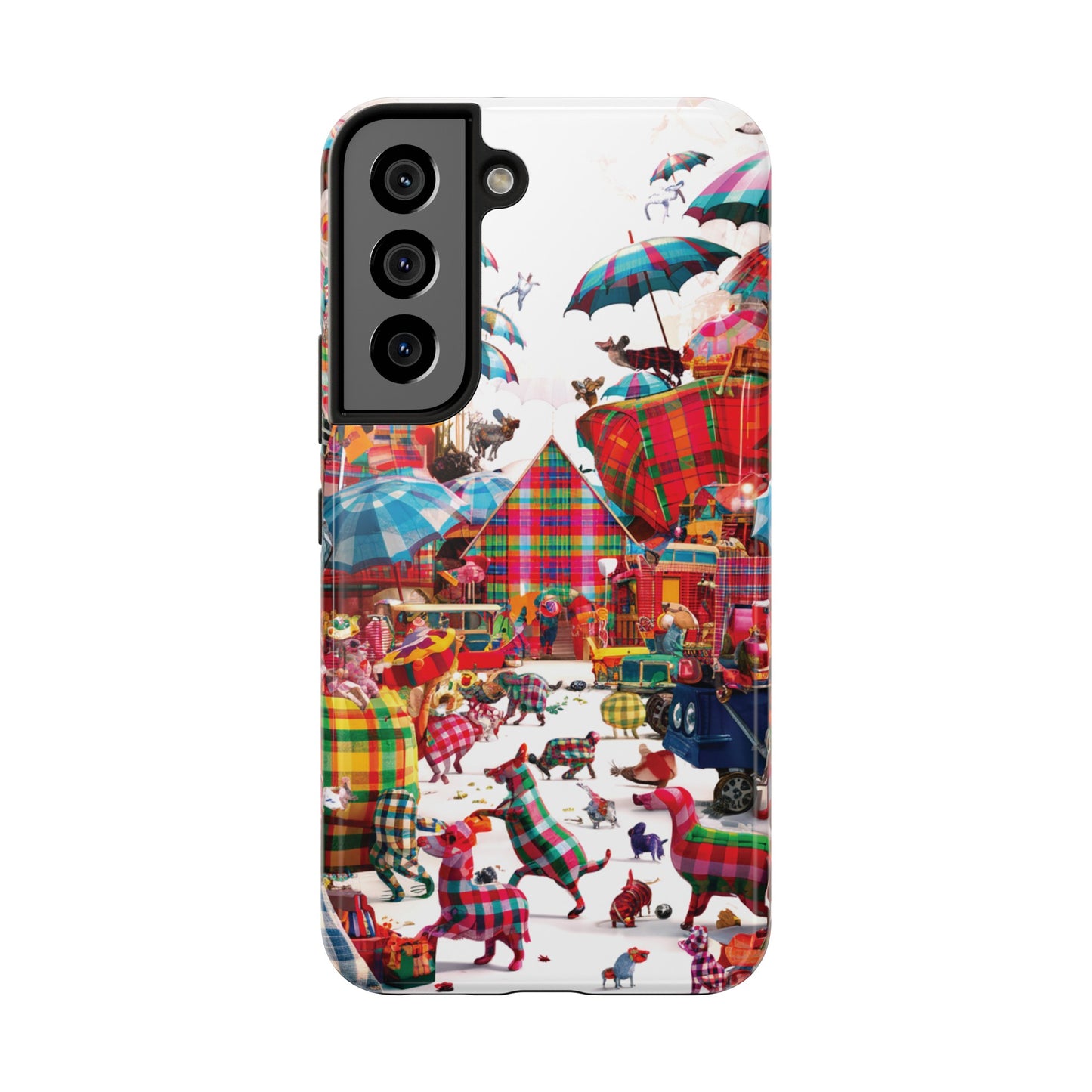 Plaid Oddities - Tough Phone Cases