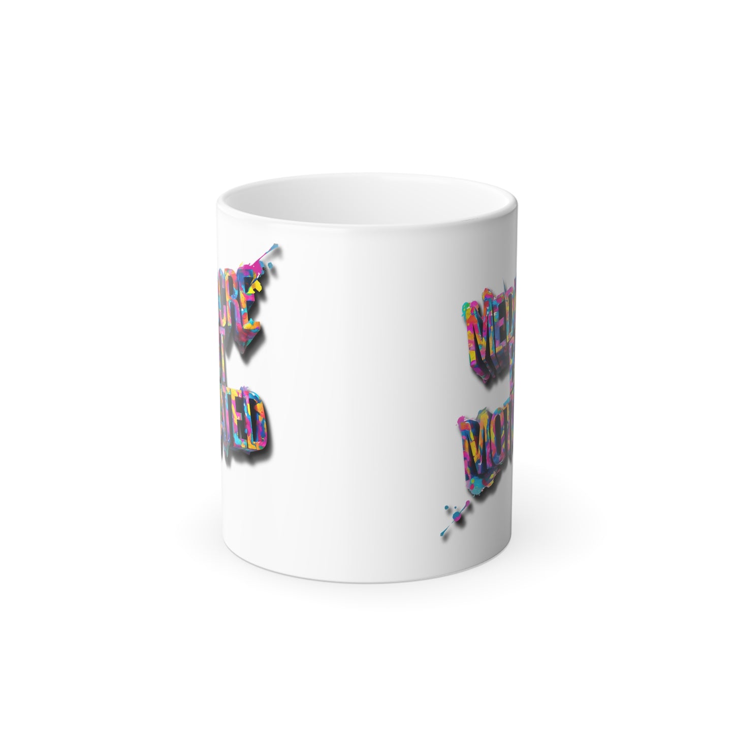 Mediocre But Motivated - Color Morphing Mug, 11oz