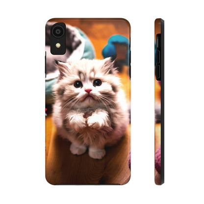 Purrfect Plea - Tough Phone Cases