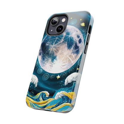 Full Moon Serenity - Tough Phone Cases