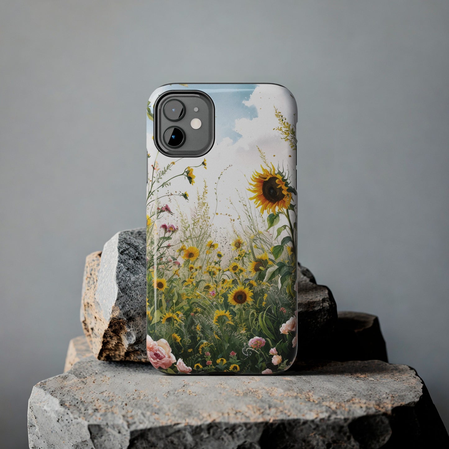 Skyward Sunflower - Tough Phone Cases