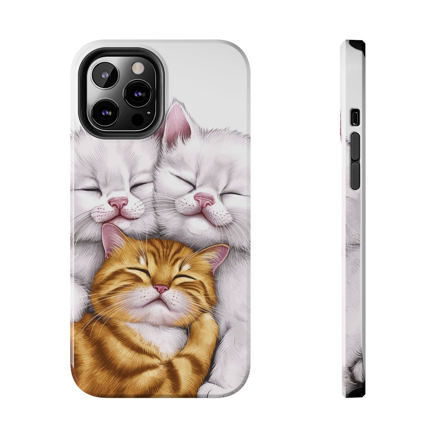 Cat Nap Trio - Tough Phone Cases