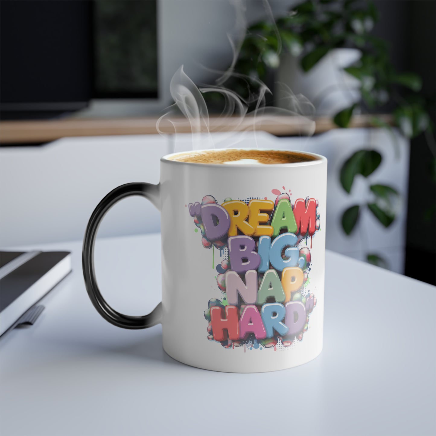 Dream Big Nap Hard - Color Morphing Mug, 11oz