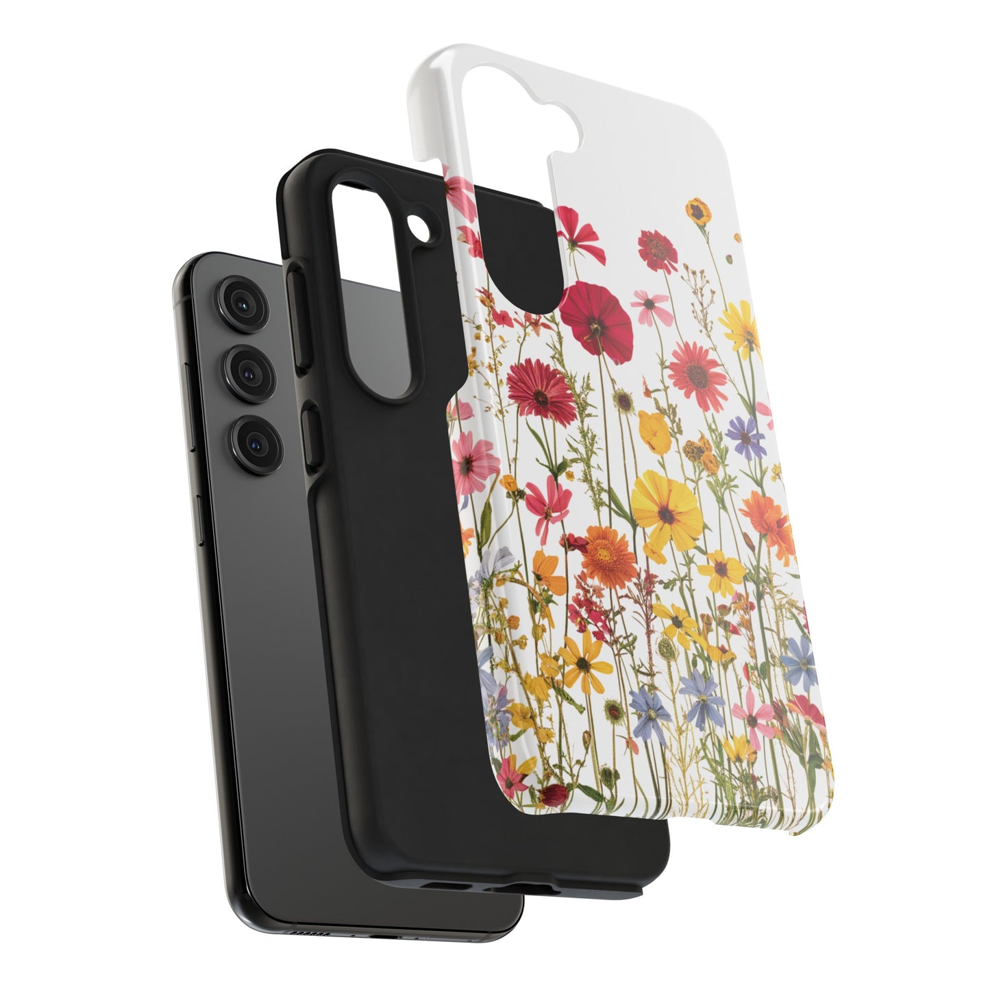 Row of Blooms - Tough Phone Cases