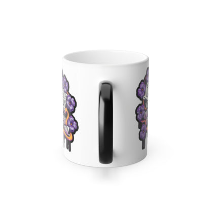 Life is Either a Daring Adventure or Nothing at All - Color Morphing Mug, 11oz