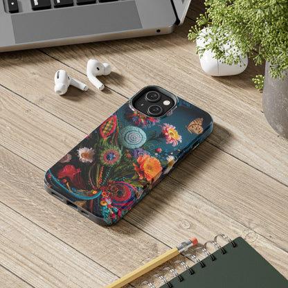 Botanical Sewing Whimsy - Tough Phone Cases