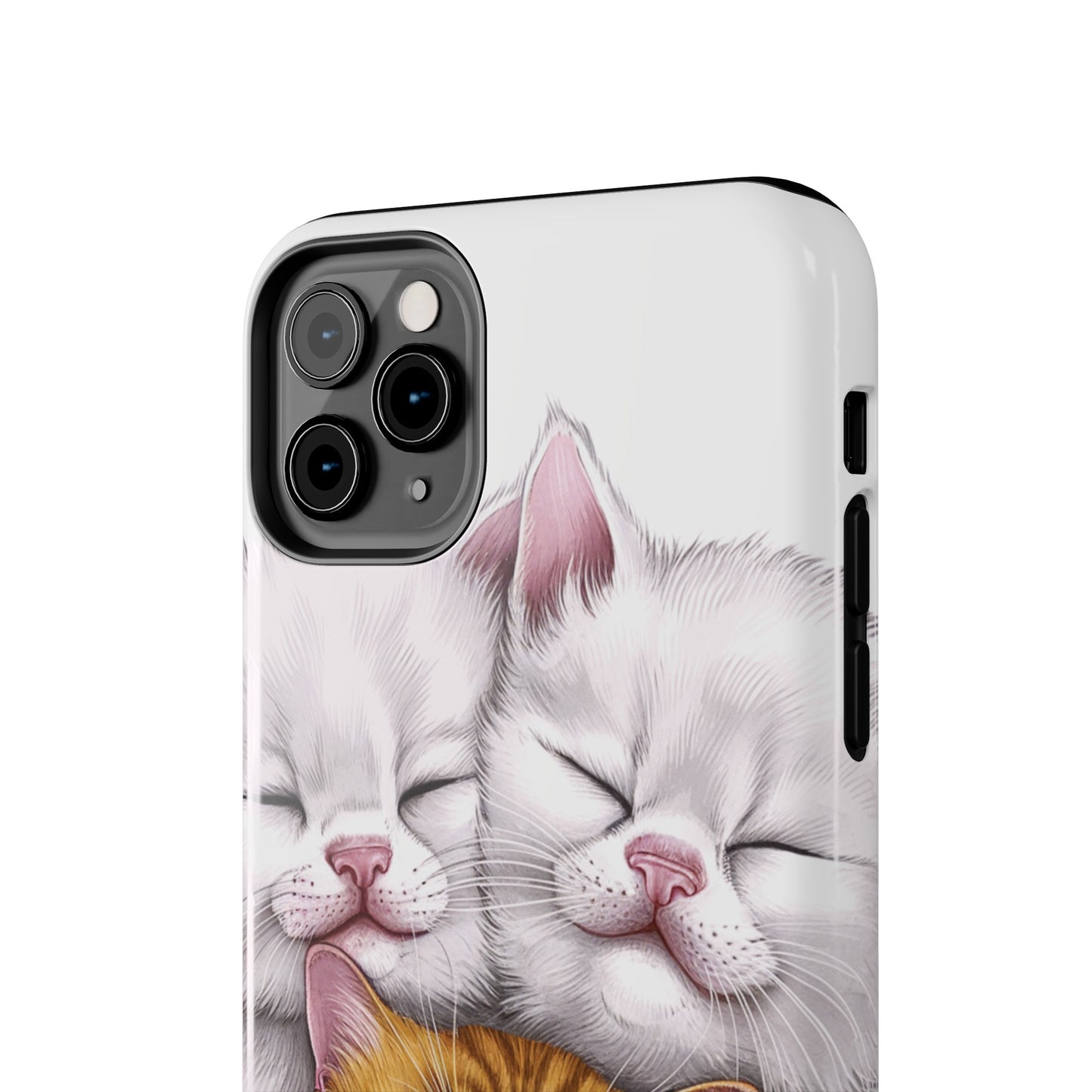 Cat Nap Trio - Tough Phone Cases