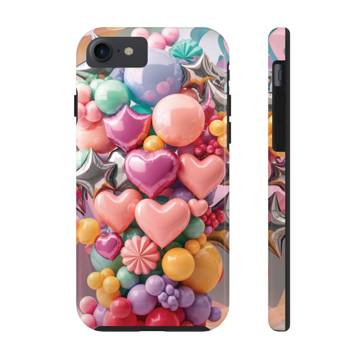 Pastel Dreams: Array of Balloons - Tough Phone Cases