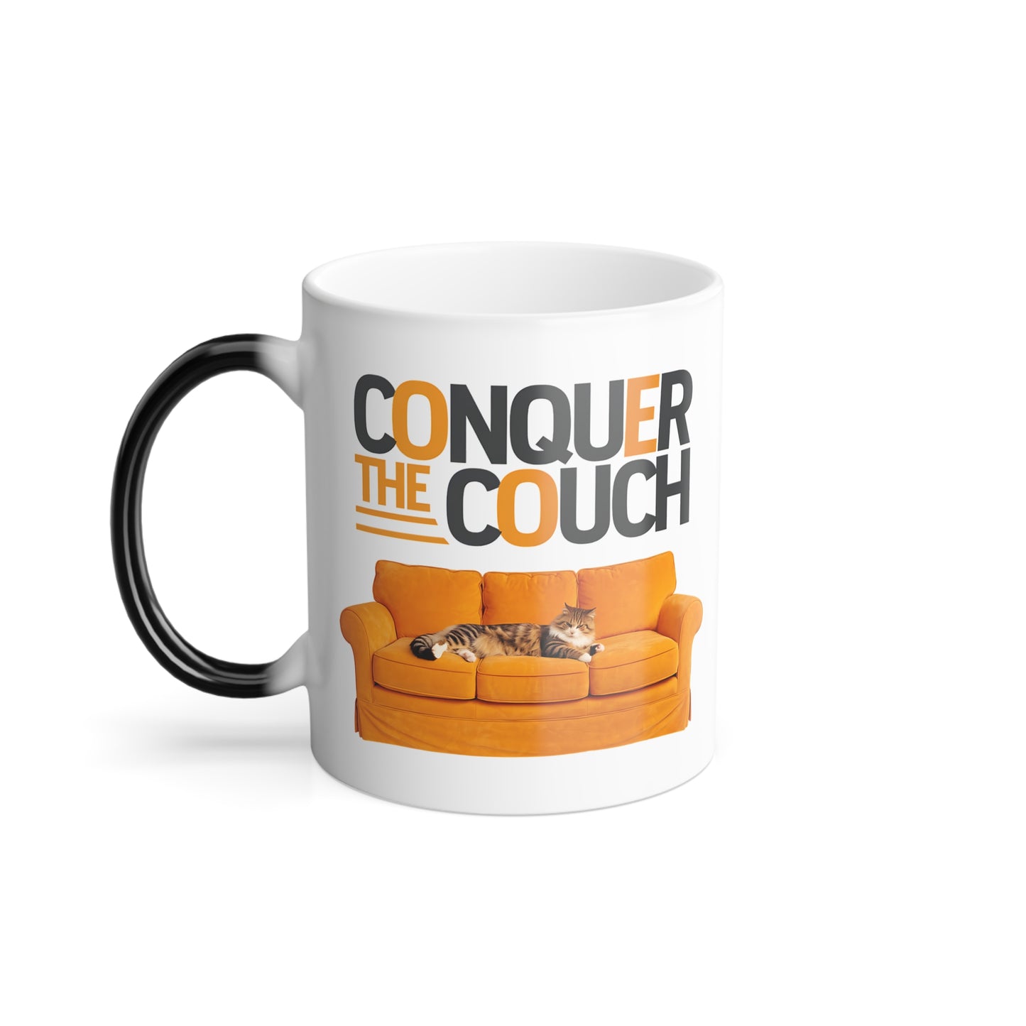 Conquer the Couch - Color Morphing Mug, 11oz