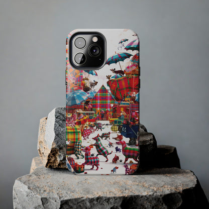 Plaid Oddities - Tough Phone Cases