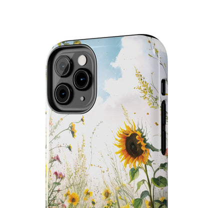 Skyward Sunflower - Tough Phone Cases