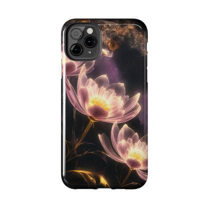 Night Lotus Glow - Tough Phone Cases