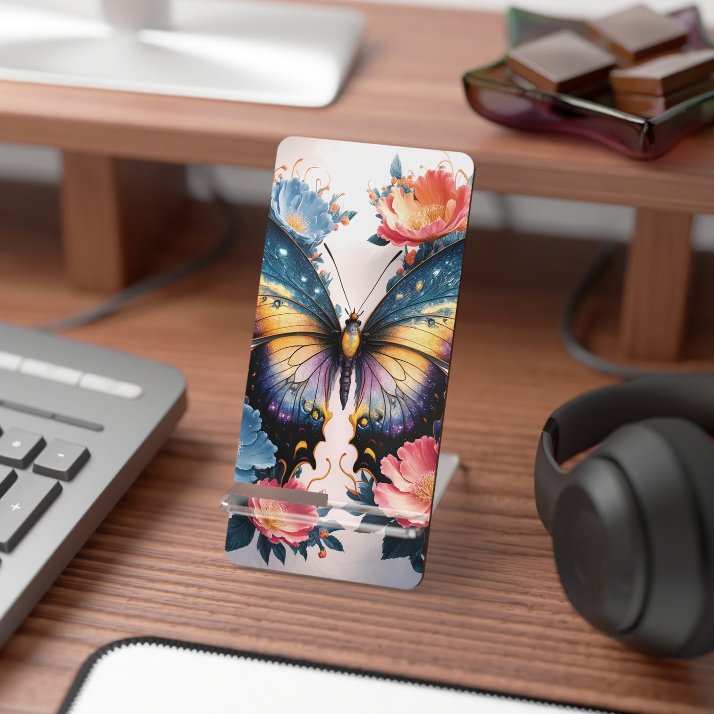Fluttering Beauty - Display Stand for Smartphones