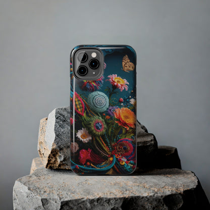 Botanical Sewing Whimsy - Tough Phone Cases