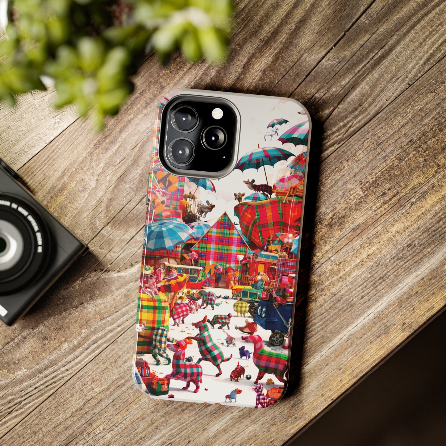 Plaid Oddities - Tough Phone Cases