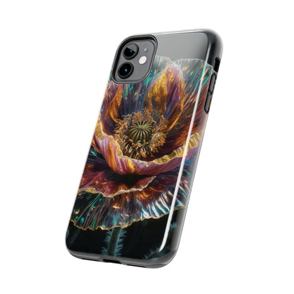 Ethereal Poppy Glow - Tough Phone Cases