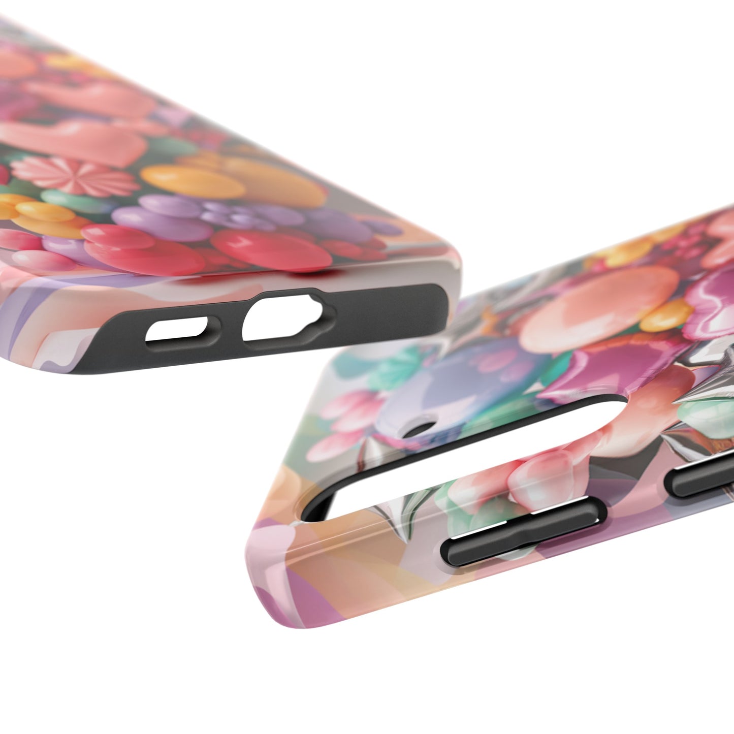 Pastel Dreams: Array of Balloons - Tough Phone Cases