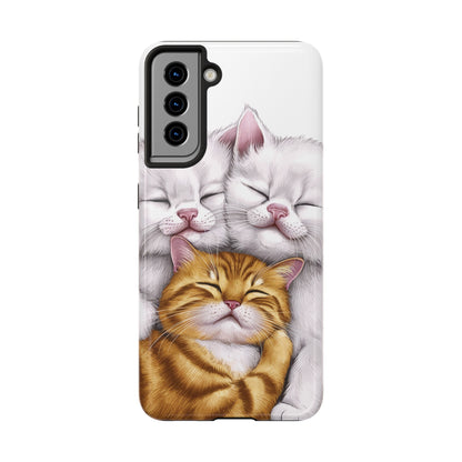 Cat Nap Trio - Tough Phone Cases