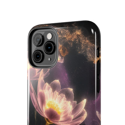 Night Lotus Glow - Tough Phone Cases