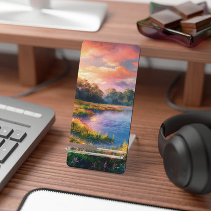 Lakeside Dusk - Display Stand for Smartphones