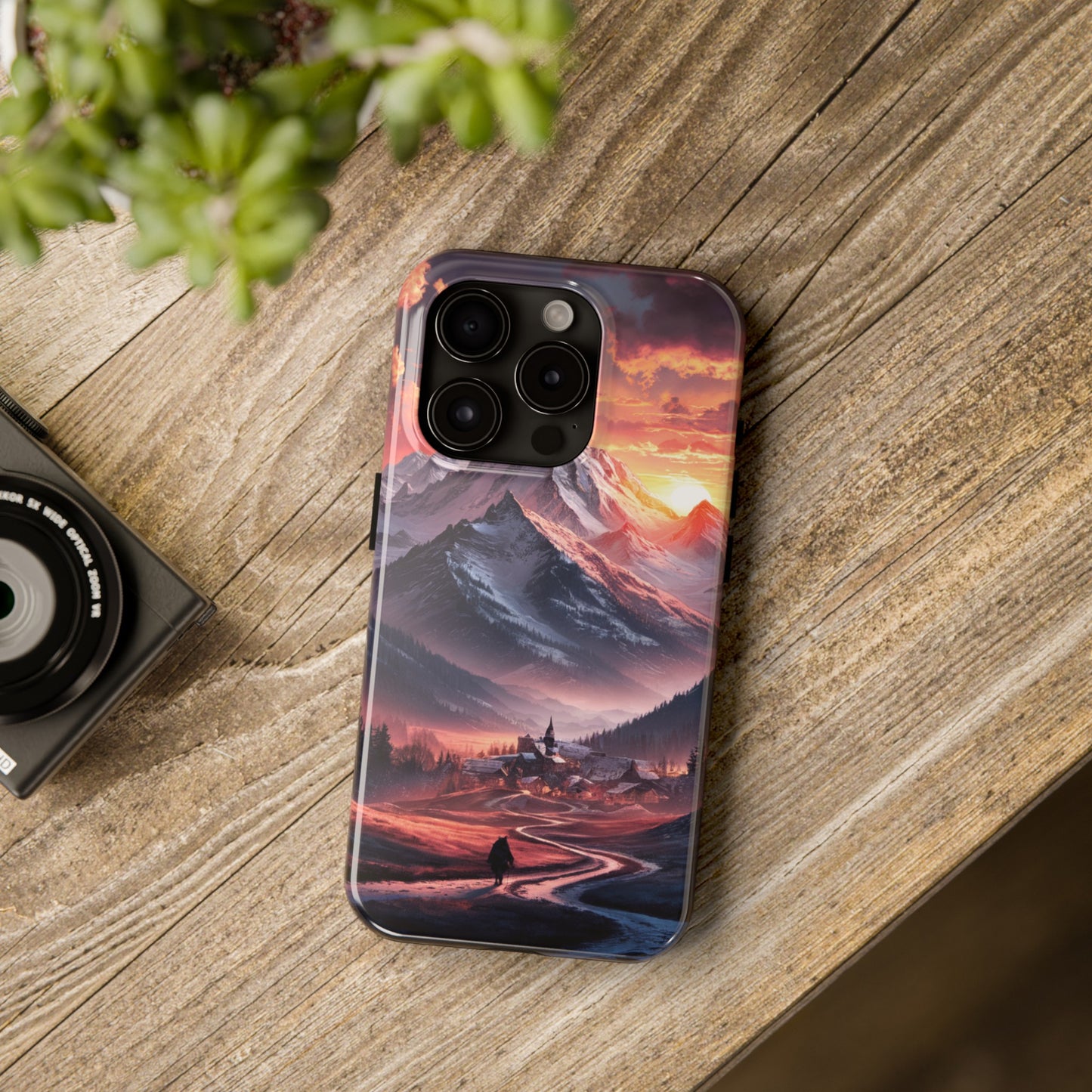 Vistas of Mountains - Tough Phone Cases