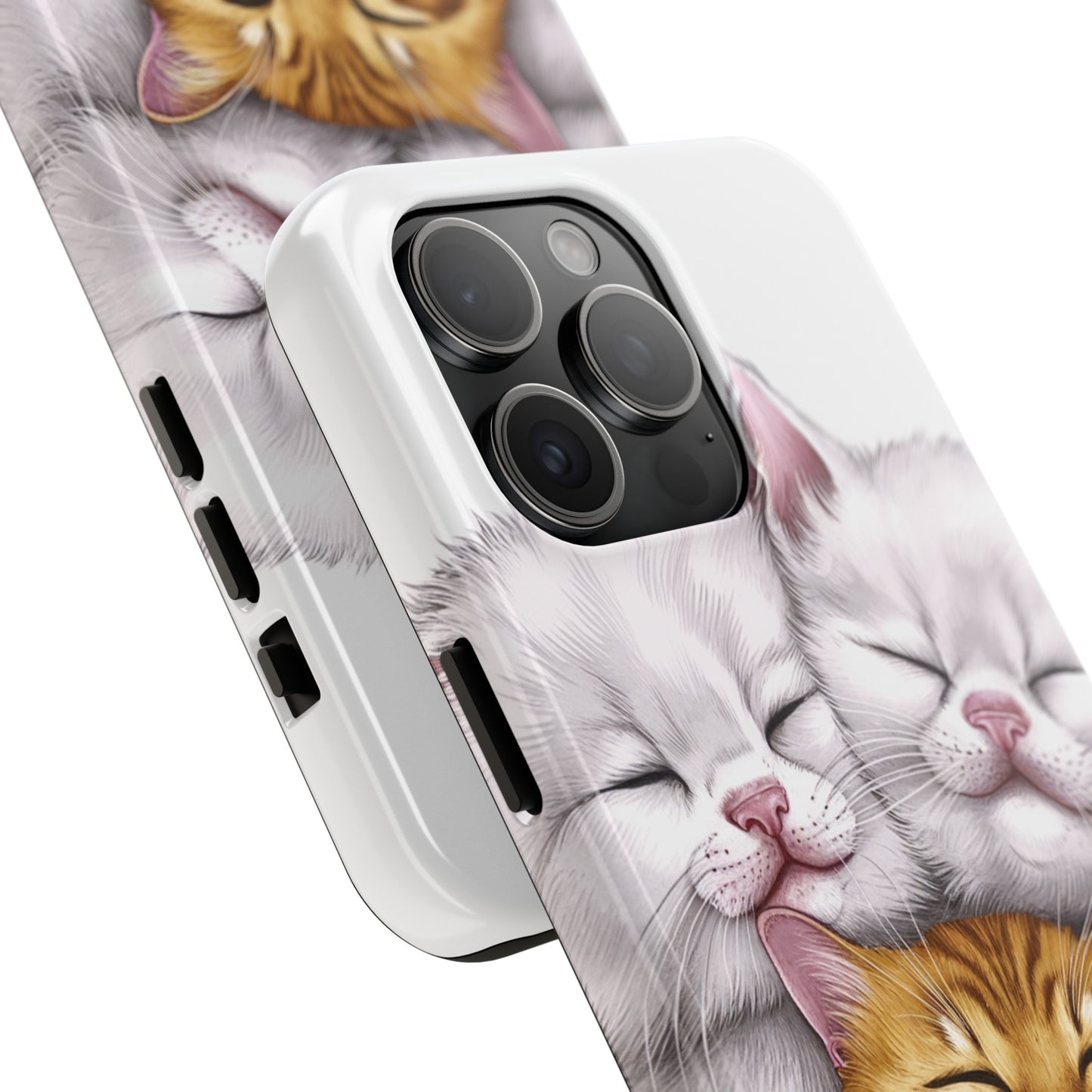 Cat Nap Trio - Tough Phone Cases